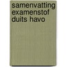 Samenvatting Examenstof Duits HAVO by ExamenOverzicht