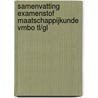 Samenvatting Examenstof Maatschappijkunde VMBO TL/GL by ExamenOverzicht