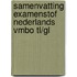 Samenvatting Examenstof Nederlands VMBO TL/GL