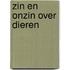 Zin en onzin over dieren