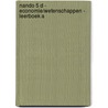 Nando 5 D - Economie/wetenschappen - Leerboek A door Onbekend