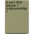 Ik pen! 2024 Leerjaar 1 Liniatuurschriftje 1