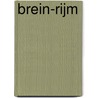 Brein-rijm door Marleen Pinxteren-Rijk