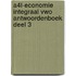 A4L-Economie Integraal vwo antwoordenboek deel 3