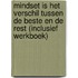 Mindset is het verschil tussen de beste en de rest (inclusief werkboek)