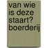 Van wie is deze staart? Boerderij