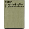 Display vingerpopboekjes Jungle/wilde dieren by Unknown