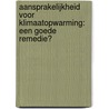 Aansprakelijkheid voor klimaatopwarming: een goede remedie? door Liesbet Dilissen