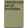 1800001423 set 20 knuffeltjes door Onbekend