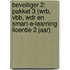 Beveiliger 2: pakket 3 (WRB, VBB, WDR en Smart-e-learning licentie 2 jaar)