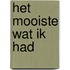 Het mooiste wat ik had