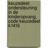 Keuzedeel: Ondersteuning in de kinderopvang, Code keuzedeel K1416 door Onbekend