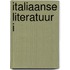 Italiaanse literatuur I