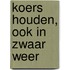 KOERS HOUDEN, OOK IN ZWAAR WEER