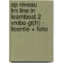 Op niveau LRN-line in Learnbeat 2 vmbo-gt(h) - licentie + folio