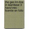 The Geo LRN-line in Learnbeat 3 havo/vwo - licentie en folio door Onbekend