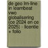 De Geo LRN-line in Learnbeat vwo Globalisering (CE 2024 en CE 2025) - licentie + folio