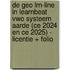 De Geo LRN-line in Learnbeat vwo Systeem aarde (CE 2024 en CE 2025) - licentie + folio