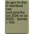 De Geo LRN-line in Learnbeat vwo Zuid-Amerika (CE 2024 en CE 2025) - licentie + folio