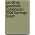 Set 50 ex. geschenk Zomerlezen 2024 Flamingo Beach