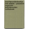 Wachtwoordenboekje met alfabet – Password Organizer - Wachtwoorden notitieboek door Leefstijl Boeken