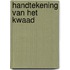 Handtekening van het kwaad