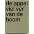 De appel viel ver van de boom