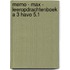 Memo - MAX - leeropdrachtenboek A 3 havo 5.1