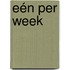 Eén per week