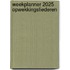 Weekplanner 2025 Opwekkingsliederen
