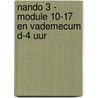 Nando 3 - module 10-17 en vademecum D-4 uur by Unknown