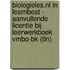 Biologieles.nl in Learnbeat - aanvullende licentie bij leerwerkboek vmbo-bk (TLN)