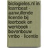 Biologieles.nl in Learnbeat - aanvullende licentie bij leerboek en werkboek - bovenbouw vmbo - licentie