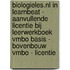 Biologieles.nl in Learnbeat - aanvullende licentie bij leerwerkboek vmbo basis - bovenbouw vmbo - licentie