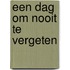 Een dag om nooit te vergeten