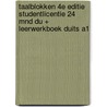 Taalblokken 4e editie studentlicentie 24 mnd DU + leerwerkboek Duits A1 door Onbekend