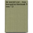 De wereld van - MAX - leeropdrachtenboek 5 vwo 1.2