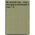 De wereld van - MAX - leeropdrachtenboek 5 vwo 1.2