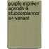 Purple Monkey Agenda & Studeerplanner A4-variant