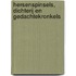 Hersenspinsels, dichterij en gedachtekronkels