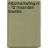 MBOMarketing.nl - 12 maanden licentie