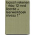 Logisch Rekenen - MBO 12 mnd Licentie + Leerwerkboek niveau 1*