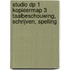 Studio DP 1 Kopieermap 3 taalbeschouwing, schrijven, spelling