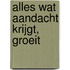 Alles wat aandacht krijgt, groeit
