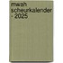 Mwah scheurkalender - 2025