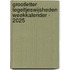 Grootletter Tegeltjeswijsheden weekkalender - 2025