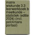 Matrix Wiskunde 3.3 Leerwerkboek B Meetkunde – Statistiek (editie 2024) (incl. Pelckmans Portaal)