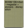 80398/138/N/BSN - MEGASTAR + STICKERS - DISNEY STITCH door Onbekend