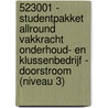 523001 - Studentpakket Allround vakkracht onderhoud- en klussenbedrijf - doorstroom (niveau 3) by Savantis