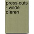 Press-outs - Wilde dieren